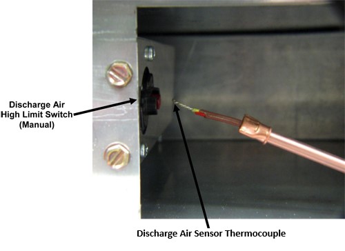 Discharge Air High Limit Switch